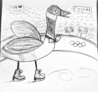 Post-It Art: Cooper Goes To The Olympics (July 2026)