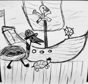 Post-It Art: Cap'n Cooper (July 2026)