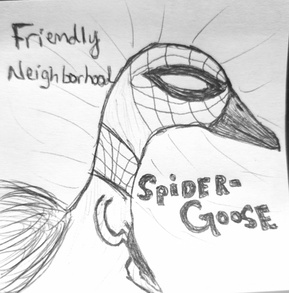 Post-It Art: Spider-Goose (July 2026)