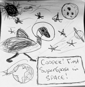 Post-It Art: Cooper In Space (Part 1) (July 2026)